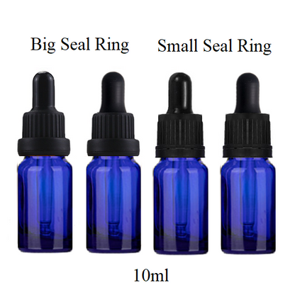 10ml Glass Round Bottle With Seal Ring Dropper