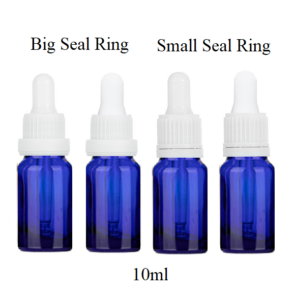 10ml Glass Round Bottle With Seal Ring Dropper