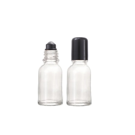 15ml Glass Round Roll On Bottle