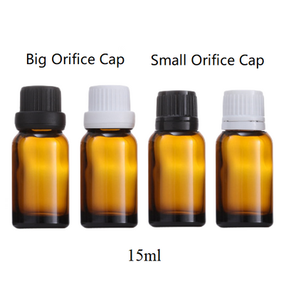 15ml Glass Round Bottle With Orifice Reducer