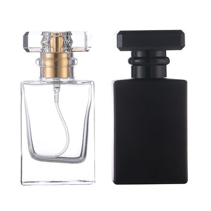 30ml 50ml Glass Square Cologne Perfume Bottle (Screw On)