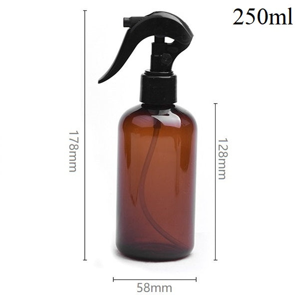 250ml 500ml PET Bottle With Black Mouse Nozzle Sprayer