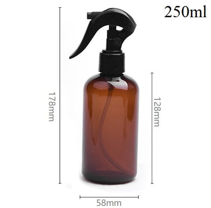 250ml 500ml PET Bottle With Black Mouse Nozzle Sprayer