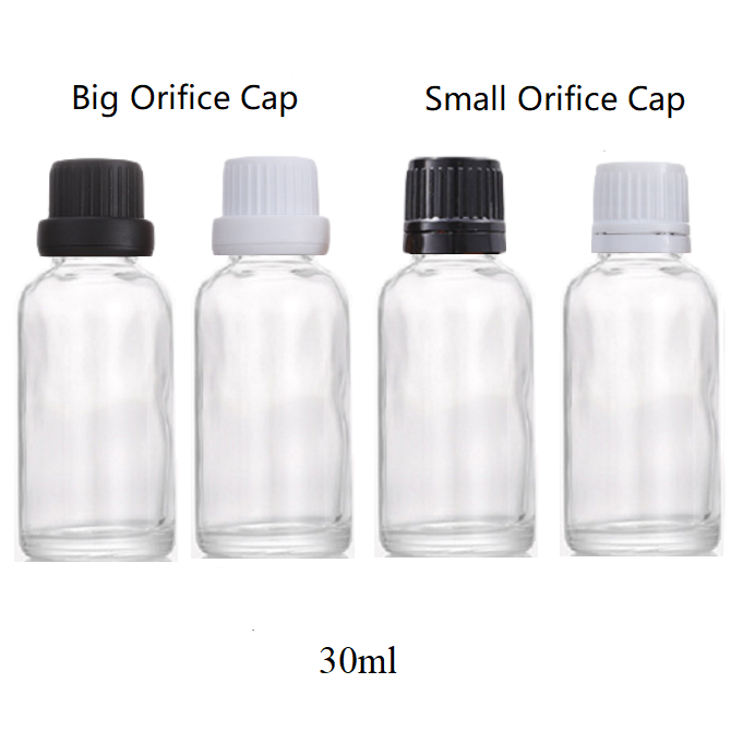 30ml Glass Round Bottle With Orifice Reducer