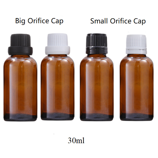 30ml Glass Round Bottle With Orifice Reducer