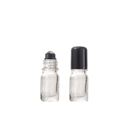 5ml Glass Round Roll On Bottle