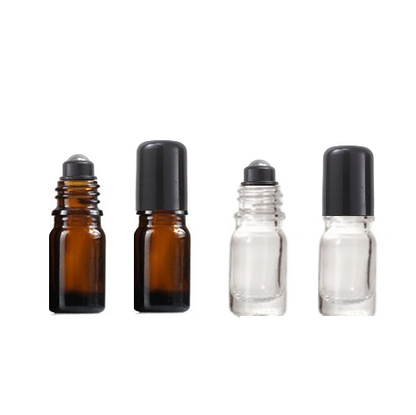 5ml Glass Round Roll On Bottle