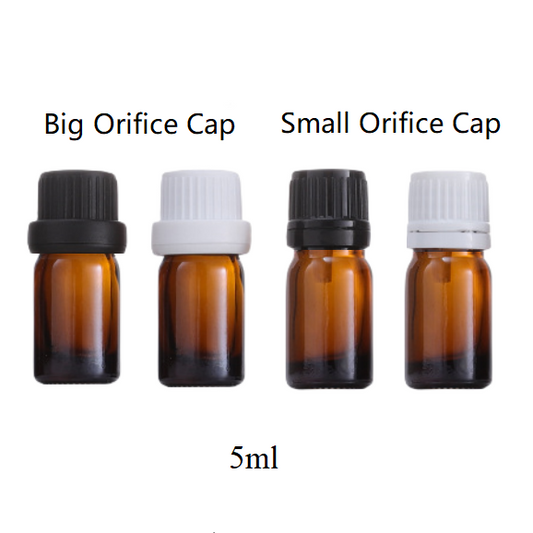 5ml Glass Round Bottle With Orifice Reducer