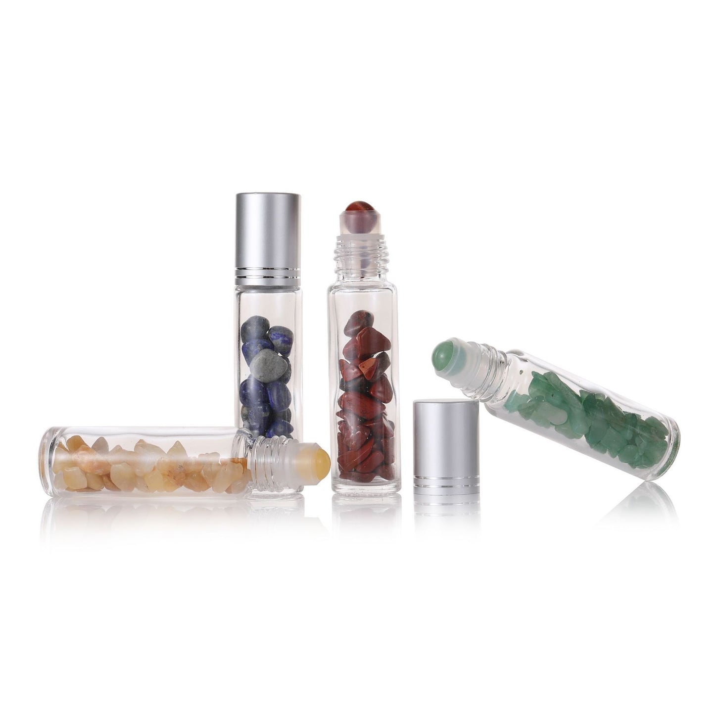 10ml Natural Gemstone Thick Glass Roll On