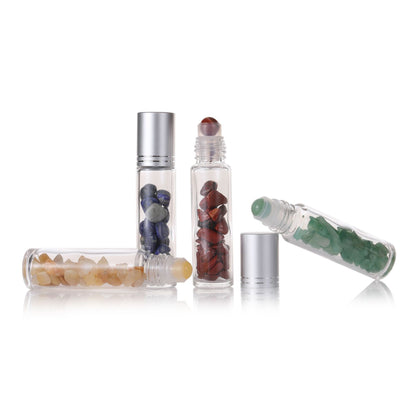 10ml Natural Gemstone Thick Glass Roll On