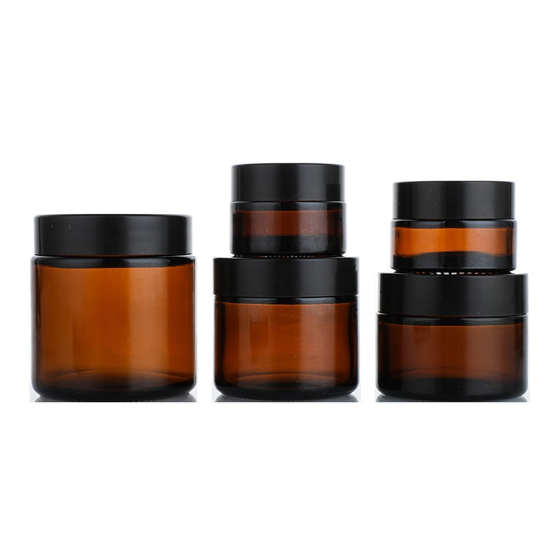 5g 15g 30g 60g 100g Amber Glass Jar