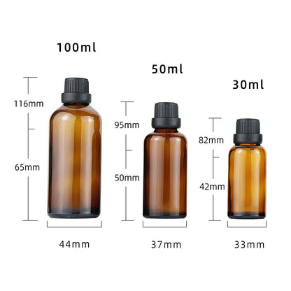 30ml Glass Round Bottle With Orifice Reducer