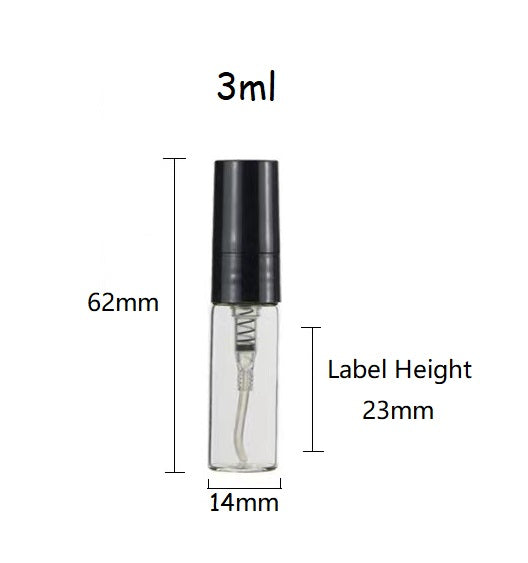 3ml Clear Mini Spray Tester