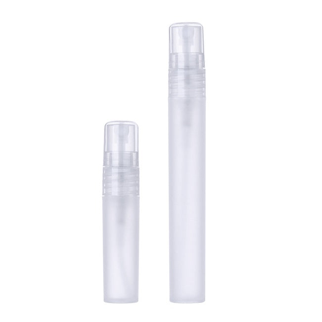 5ml 10ml Frosted Clear Plastic Perfume Atomizer