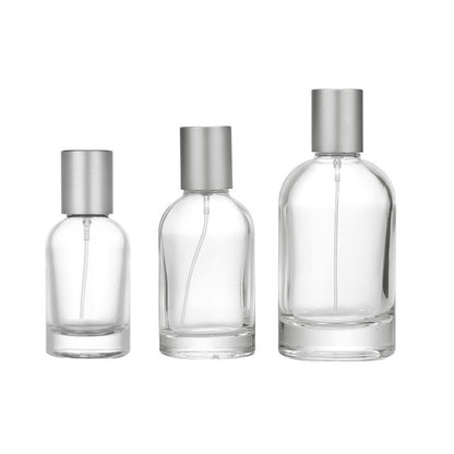 30ml 50ml 100ml Glass Round Lab Perfume Bottle (Crimp On)