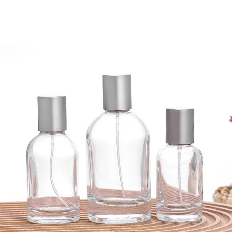 30ml 50ml 100ml Glass Round Lab Perfume Bottle (Crimp On)