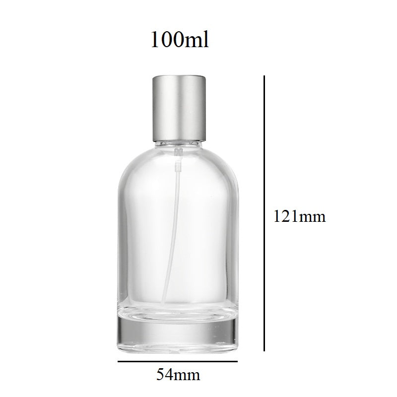 30ml 50ml 100ml Glass Round Lab Perfume Bottle (Crimp On)