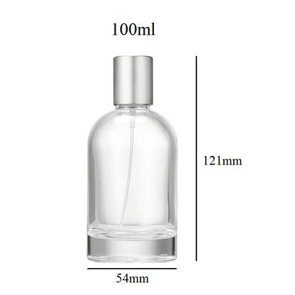 30ml 50ml 100ml Glass Round Lab Perfume Bottle (Crimp On)