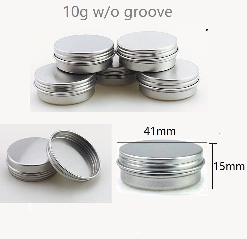 5g 10g 15g 30g 50g 60g 100g 150g Silver Black Aluminum Tin