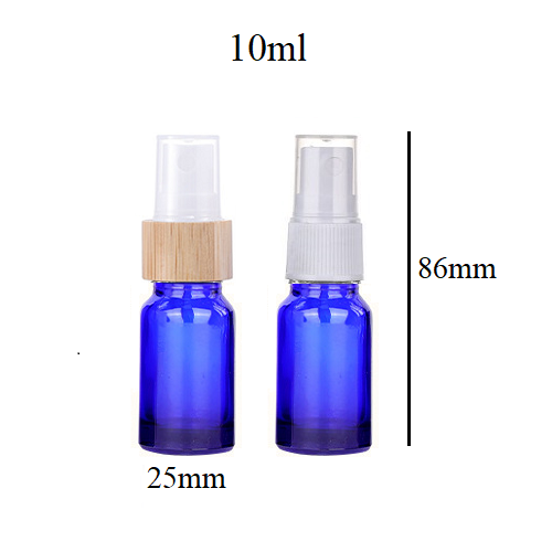 10ml Glass Round Bottle With Sprayer