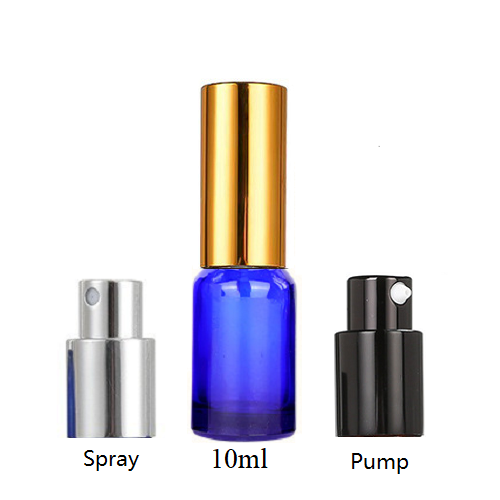 10ml Glass Round Bottle With Sprayer