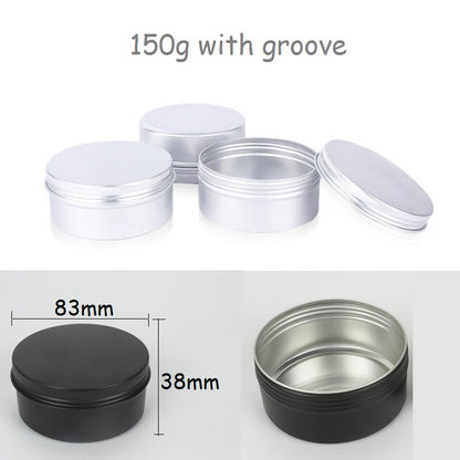 5g 10g 15g 30g 50g 60g 100g 150g Silver Black Aluminum Tin