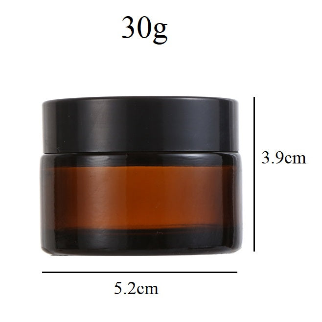 5g 15g 30g 60g 100g Amber Glass Jar