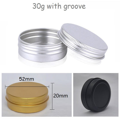 5g 10g 15g 30g 50g 60g 100g 150g Silver Black Aluminum Tin