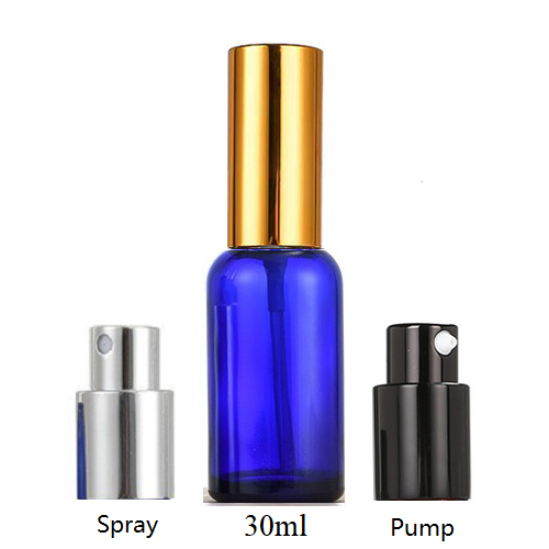 30ml Glass Round Bottle With Sprayer