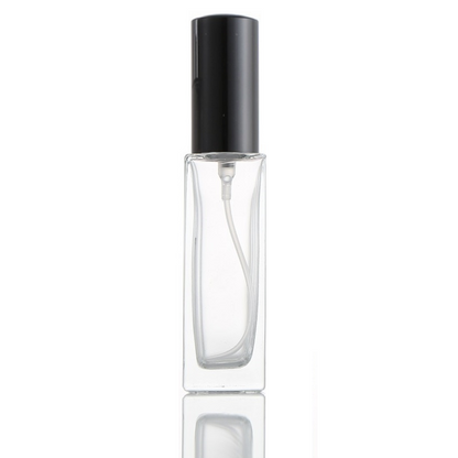 10ml 30ml 50ml Glass Slender Perfume Bottle (Screw On)