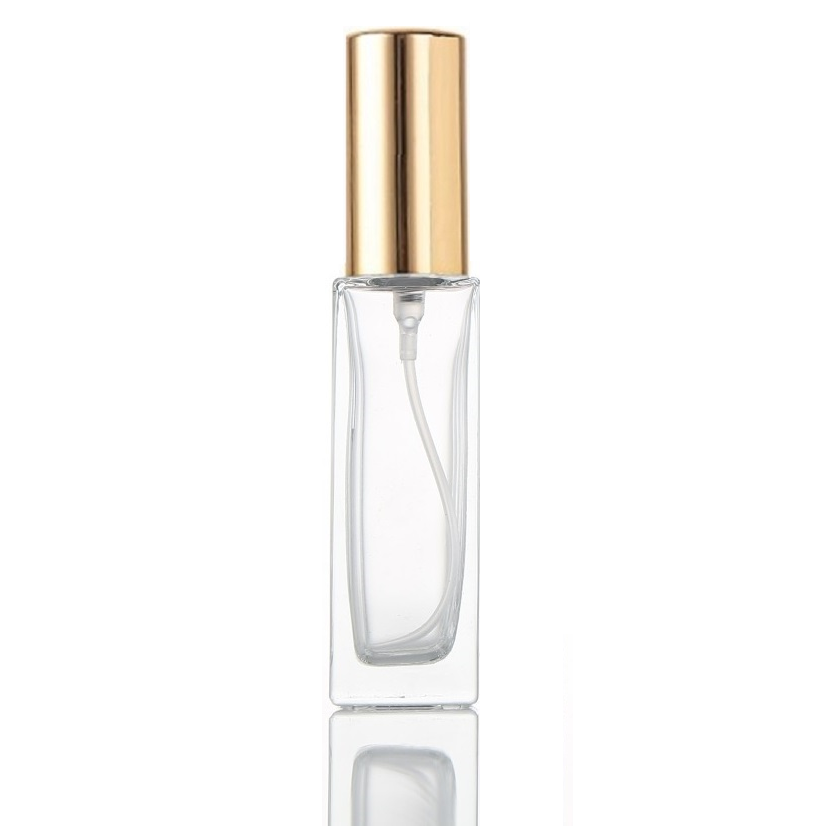 10ml 30ml 50ml Glass Slender Perfume Bottle (Screw On)