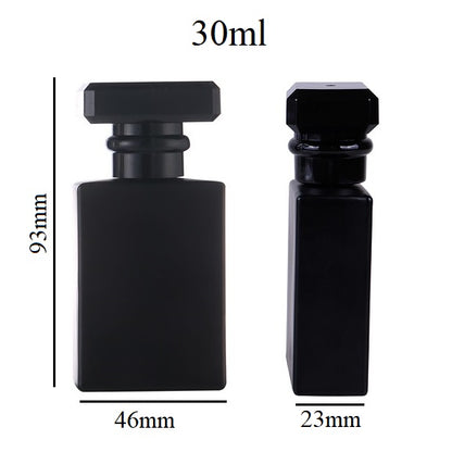 30ml 50ml Glass Square Cologne Perfume Bottle (Screw On)