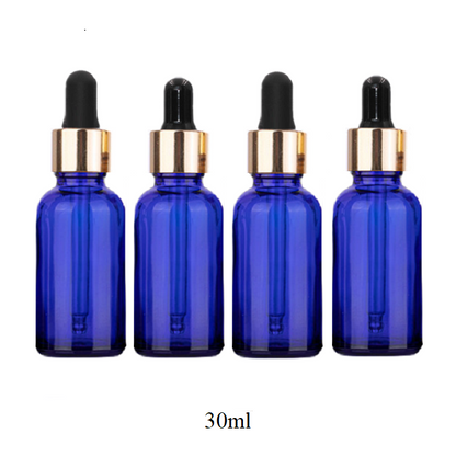 30ml Glass Round Bottle With Aluminum Ring Dropper