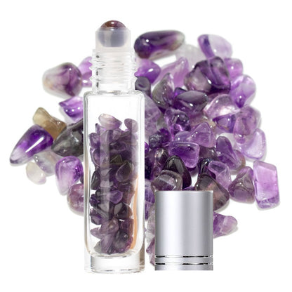 10ml Natural Gemstone Thick Glass Roll On