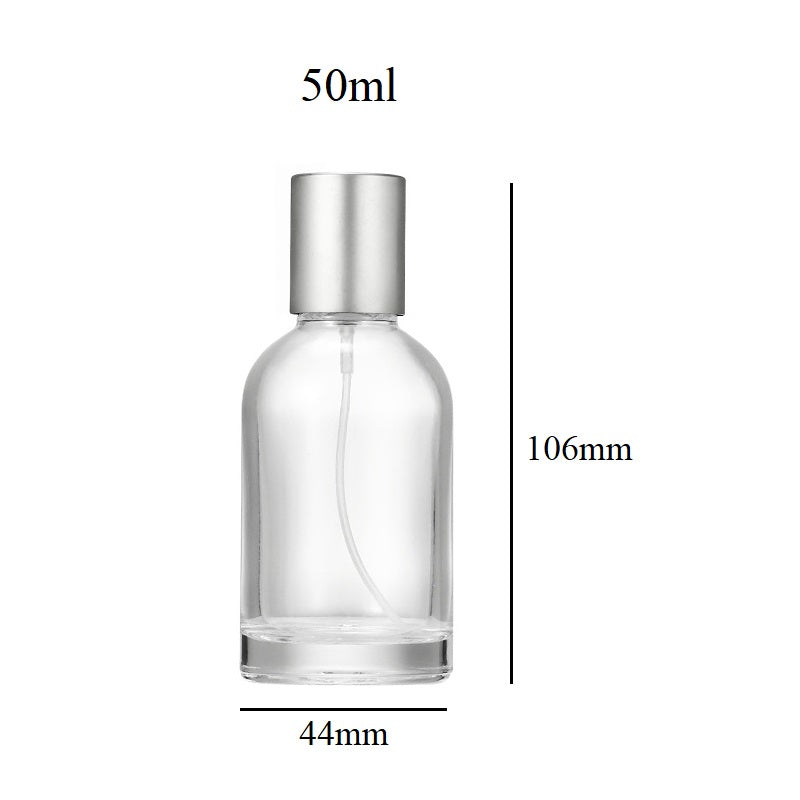 30ml 50ml 100ml Glass Round Lab Perfume Bottle (Crimp On)