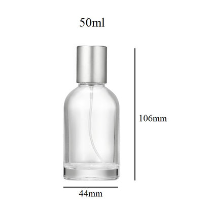 30ml 50ml 100ml Glass Round Lab Perfume Bottle (Crimp On)