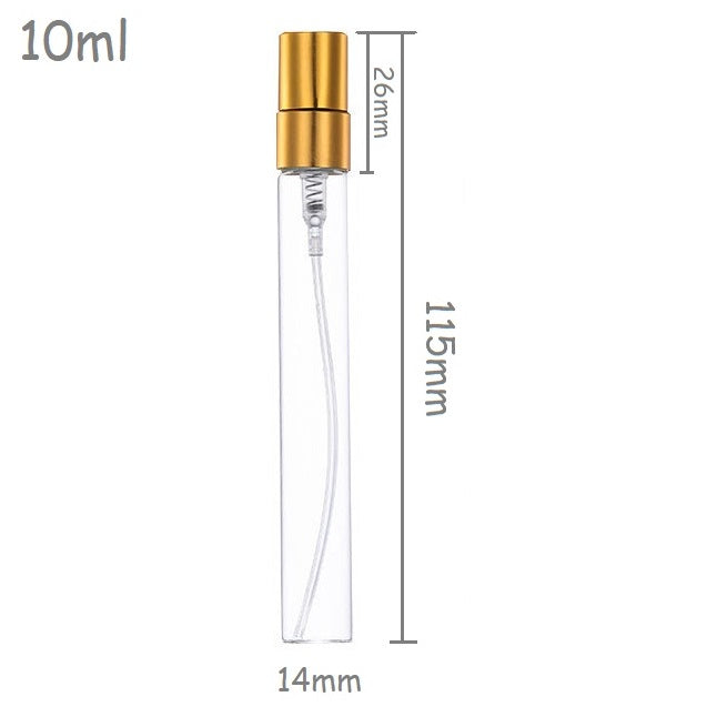 5ml 10ml Clear Glass Perfume Atomizer